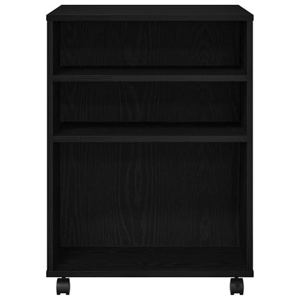 Opbevaringsskab 60 x 53 x 72,5 cm Konstrueret træ Sort eg