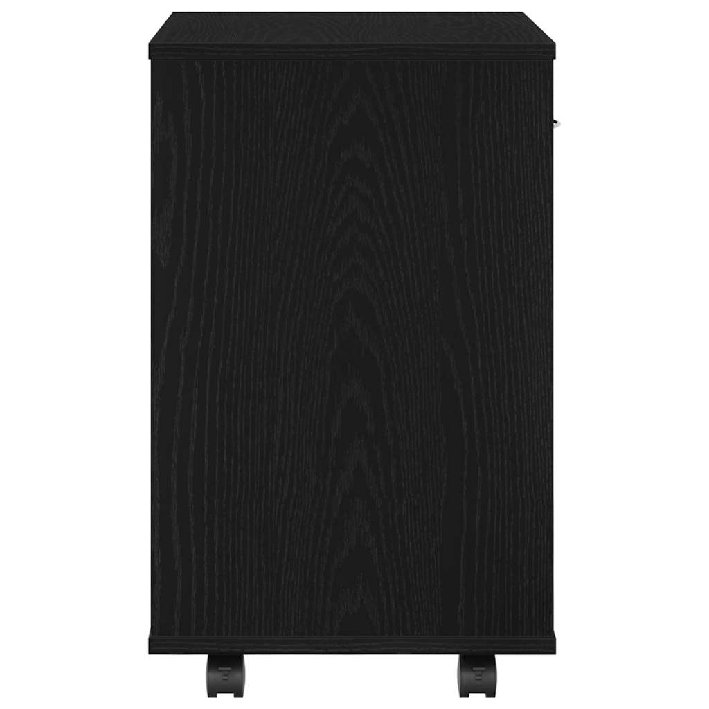 Opbevaringsskab Sort eg 46 x 36 x 59 cm Konstrueret træ