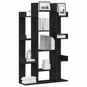 Bogreol Sort eg 86 x 25,5 x 140 cm Konstrueret træ