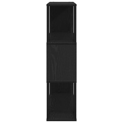 TV-møbelsæt 100 x 24 x 94 cm Sort eg Konstrueret træ
