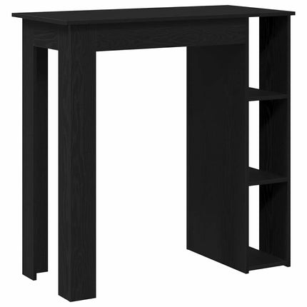 Barbord 102 x 50 x 103,5 cm Konstrueret træ Sort eg