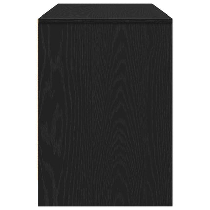 TV-skab Sort eg 102 x 37,5 x 52,5 cm Konstrueret træ