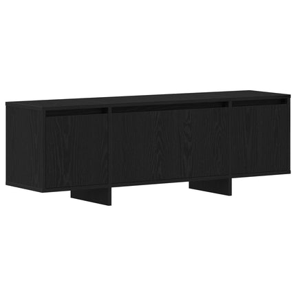 TV-skab 120 x 30 x 40,5 cm Sort eg Konstrueret træ