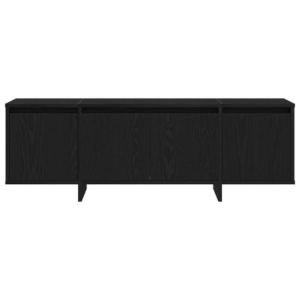 TV-skab 120 x 30 x 40,5 cm Sort eg Konstrueret træ