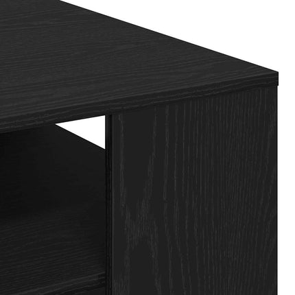 Sofabord Sort eg 102 x 55 x 43 cm Konstrueret træ