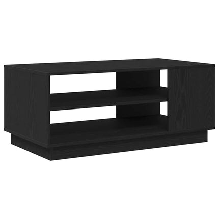 Sofabord Sort eg 102 x 55 x 43 cm Konstrueret træ