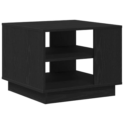 Sofabord Sort eg 55 x 55 x 42 cm Konstrueret træ
