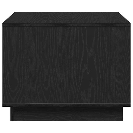 Sofabord Sort eg 55 x 55 x 42 cm Konstrueret træ