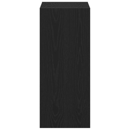 Bogskab Sort eg 40 x 30 x 71,5 cm Konstrueret træ