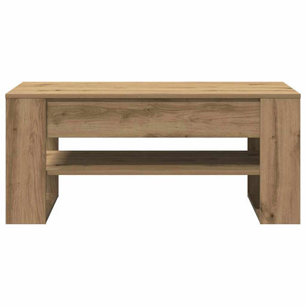 Sofabord Artisan Egetræ 102 x 55 x 45 cm Konstrueret træ