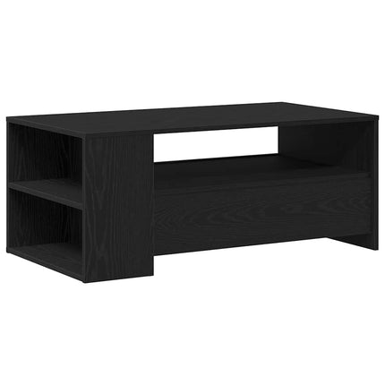 Sofabord Sort eg 102 x 55 x 43,5 cm Konstrueret træ