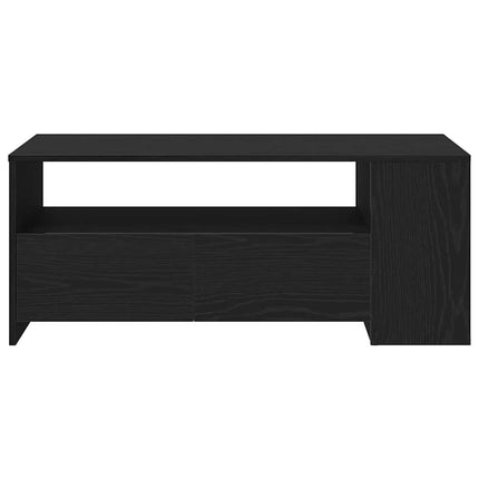 Sofabord Sort eg 102 x 55 x 43,5 cm Konstrueret træ