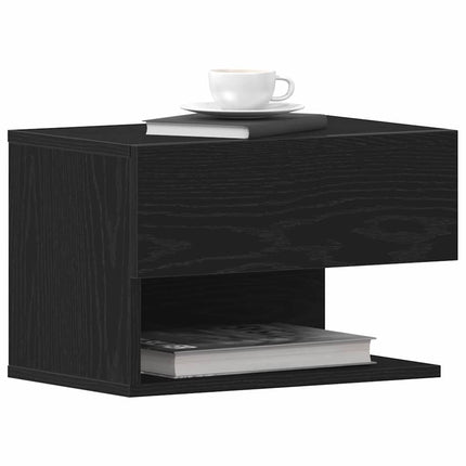 Natskab Sort eg 46 x 30 x 30 cm Konstrueret træ