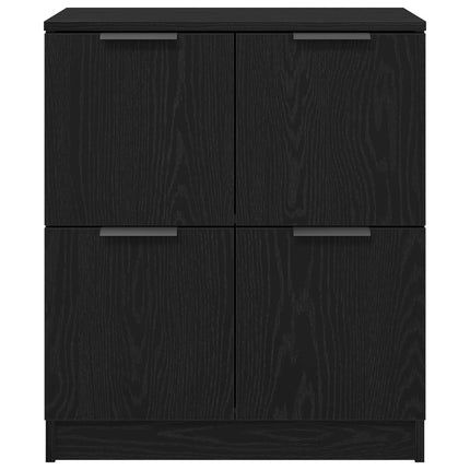 Sideboard Sort eg 60 x 30 x 70 cm Konstrueret træ