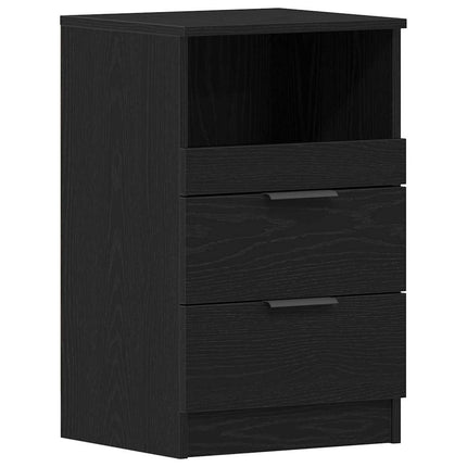 Natskab Sort eg 40 x 35 x 65 cm Konstrueret træ