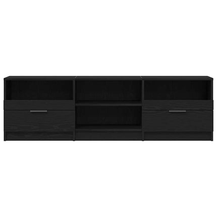 TV-skab 150 x 33,5 x 45 cm Sort eg Konstrueret træ