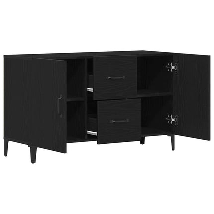 Sideboard Sort eg 100 x 36 x 60 cm Konstrueret træ