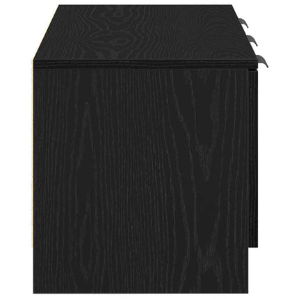 TV-skab 102 x 35 x 36,5 cm Sort eg Konstrueret træ
