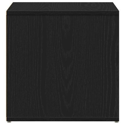 Skuffeskab Sort eg 40,5 x 40 x 40 cm Konstrueret træ