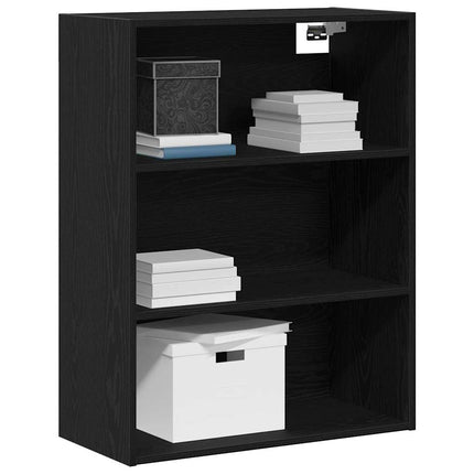 Hængende Vægs Cabinet Sort eg 69,5 x 32,5 x 90 cm