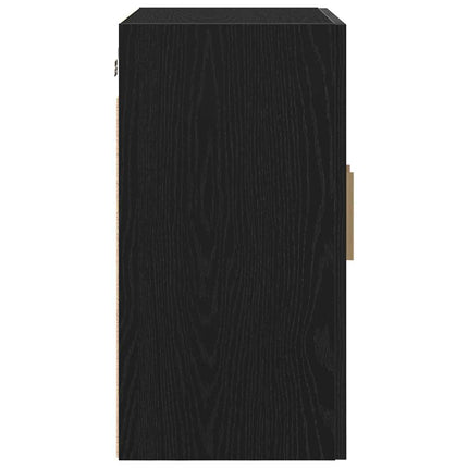 Vægskab 60 x 30 x 60 cm Konstrueret træ Sort eg
