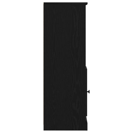 Højskåp Sort eg 36 x 35,5 x 103,5 cm Konstrueret træ