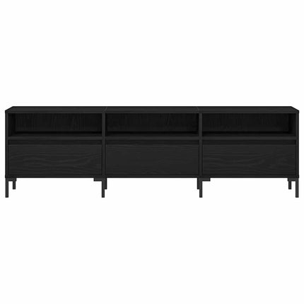 TV-skab 150 x 30 x 44,5 cm Sort eg Konstrueret træ