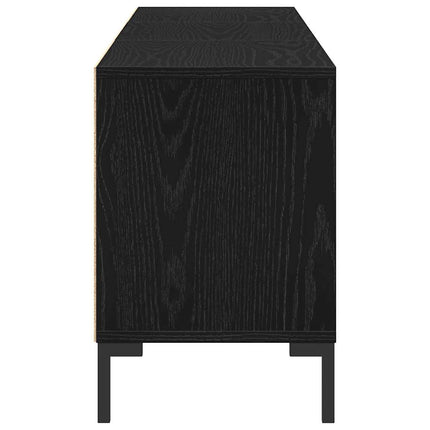 TV-skab 150 x 30 x 44,5 cm Sort eg Konstrueret træ