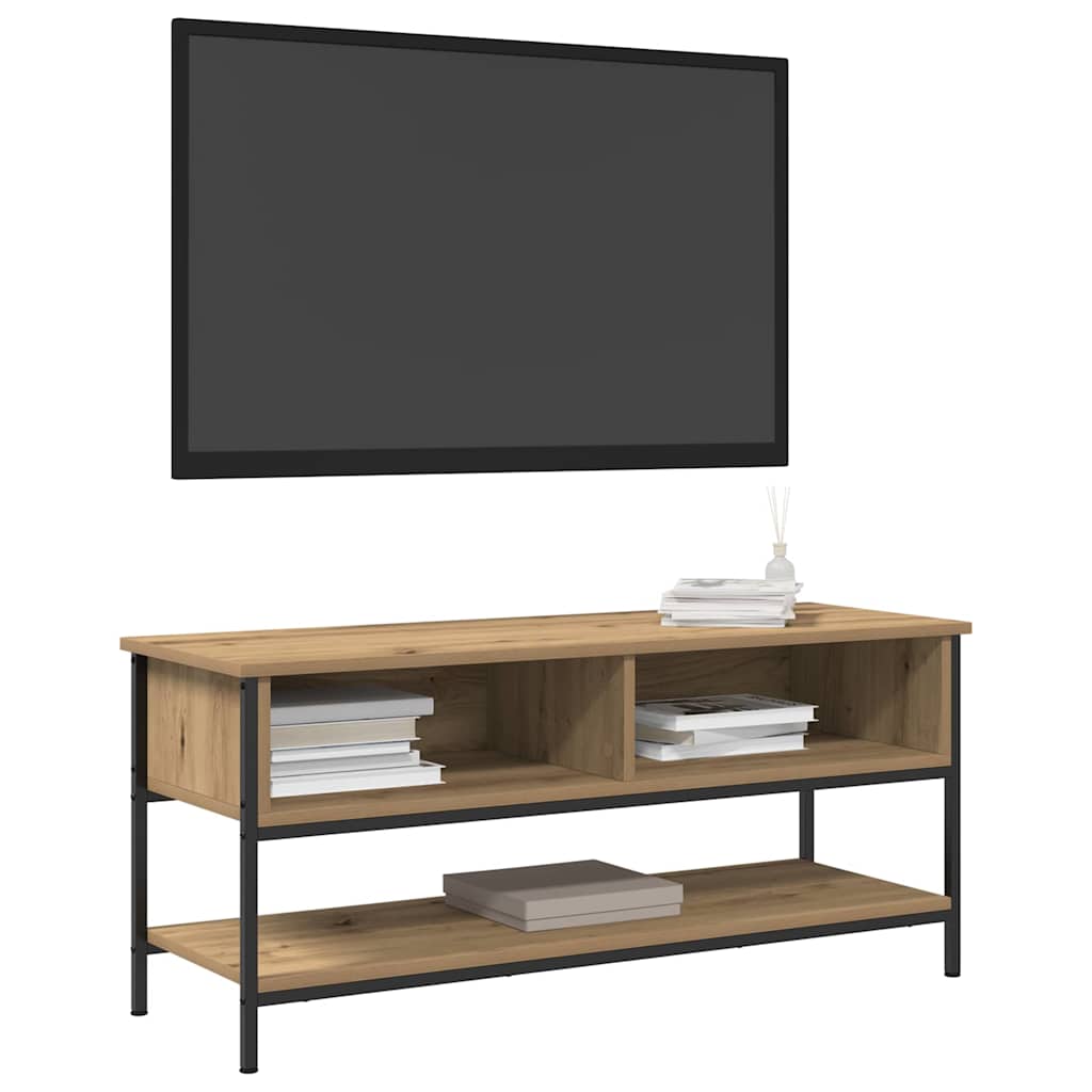 TV-møbelsæt Artisan Egetræ 100 x 35 x 45 cm Konstrueret træ