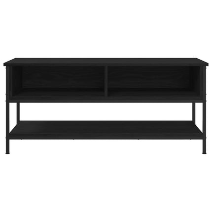 TV-møbelsæt 100 x 35 x 45 cm Sort eg Konstrueret træ