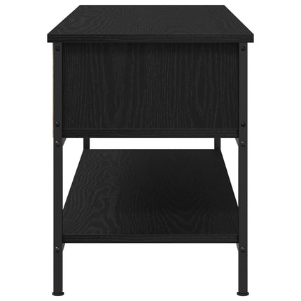 TV-møbelsæt 100 x 35 x 45 cm Sort eg Konstrueret træ