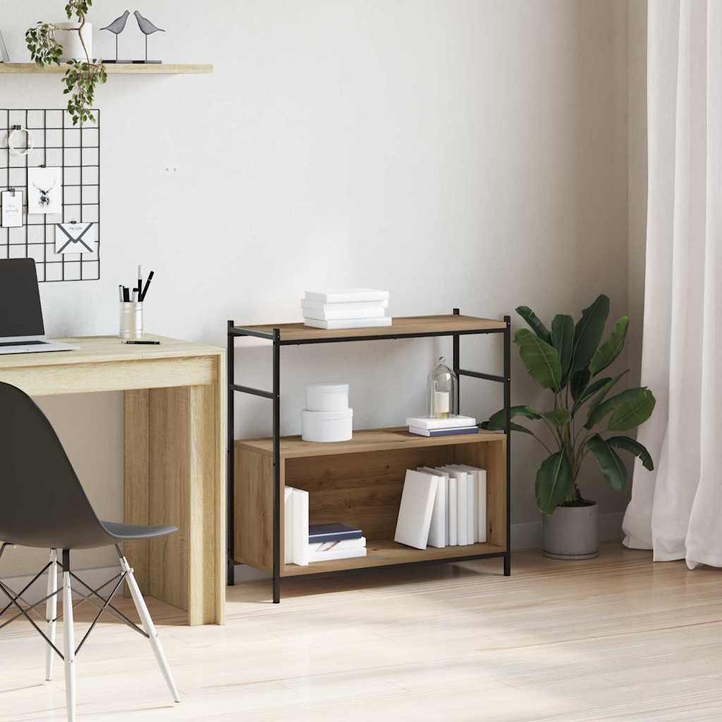 Bogreol artisan eg 80 x 30 x 78.5 cm Konstrueret træ