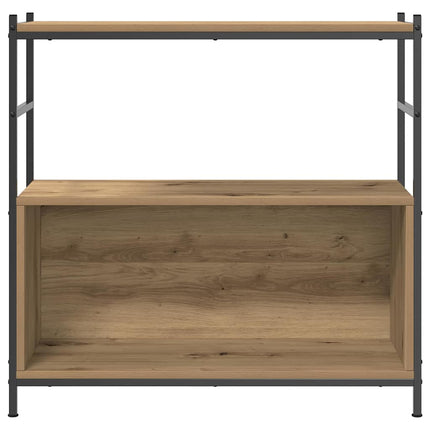 Bogreol 80 x 30 x 78,5 cm Konstrueret træ Artisan Egetræ