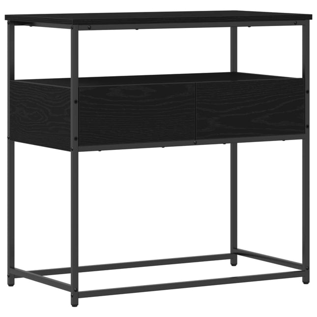 Konsolbord Sort eg 75 x 40 x 75 cm Konstrueret træ