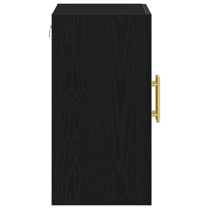 Væghængt skab 60 x 31 x 70 cm Konstrueret træ Sort eg