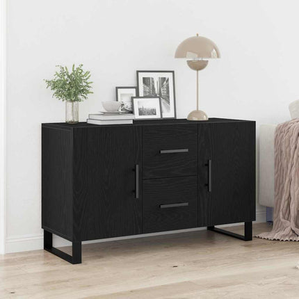Sideboard Sort eg 100 x 36 x 60 cm Konstrueret træ