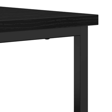 Sideboard Sort eg 70 x 30 x 80 cm Konstrueret træ