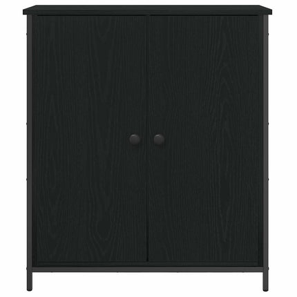 Sideboard Sort eg 70 x 30 x 80 cm Konstrueret træ