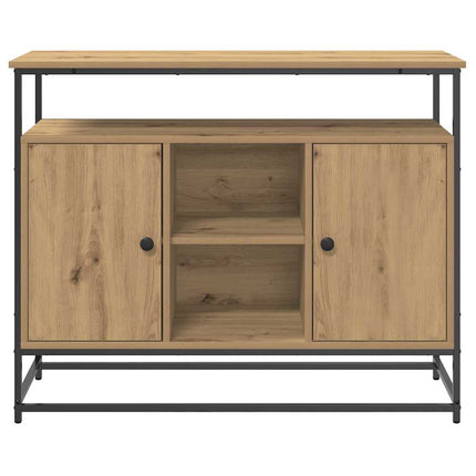 Sideboard Artisan Egetræ 100 x 35 x 80 cm Konstrueret træ