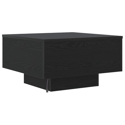 Sofabord Sort eg 55 x 55 x 31 cm Konstrueret træ