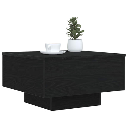 Sofabord Sort eg 55 x 55 x 31 cm Konstrueret træ