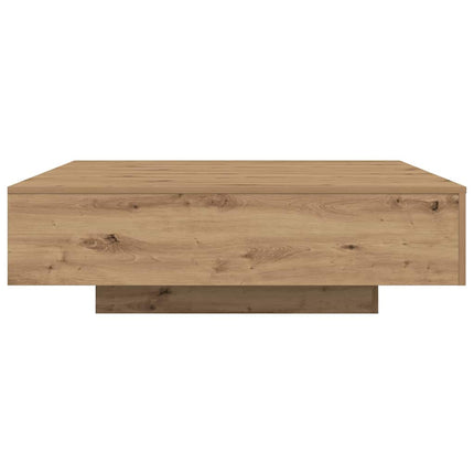 Sofabord Artisan Egetræ 100 x 100 x 31 cm Konstrueret træ