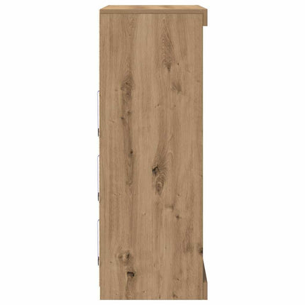 LED Sideboard Artisan-eg 81 x 37 x 100 cm Konstrueret træ