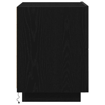 Natskab Sort eg 45 x 40 x 55 cm Konstrueret træ