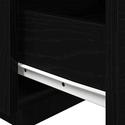 Natskab Sort eg 40 x 39 x 37 cm Konstrueret træ
