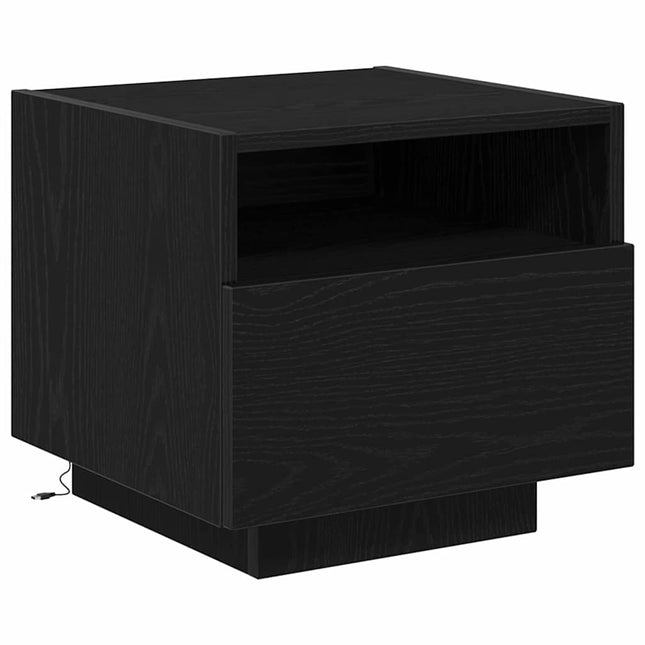 Natskab Sort eg 40 x 39 x 37 cm Konstrueret træ