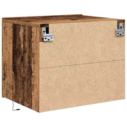 Natskab Gammelt træ 50 x 39 x 41 cm Konstrueret træ