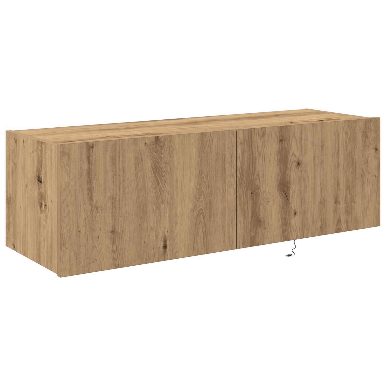 TV vægskab Artisan Egetræ 100 x 35 x 31 cm Konstrueret træ