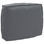Pude Antracit 50 x 40 x 12 cm Oxford stof