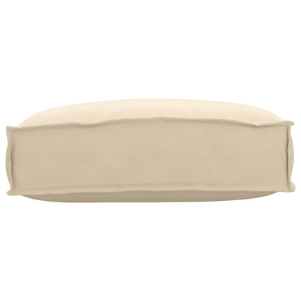 Pude Beige 50 x 40 x 12 cm Oxford stof